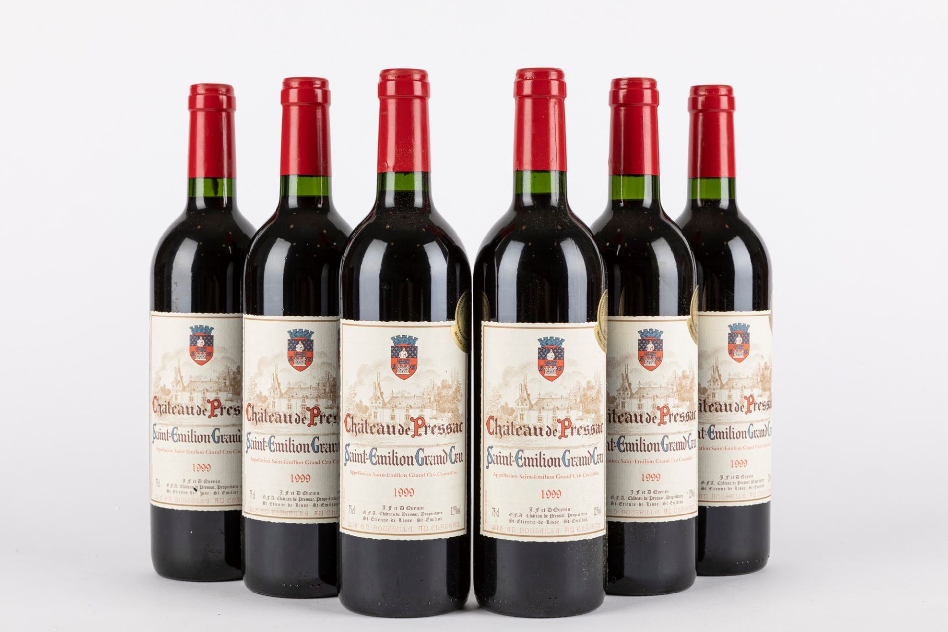 France - Bordeaux / Chateau Pressac Saint Emilion Grand Cru Classe (6 BT) 1999