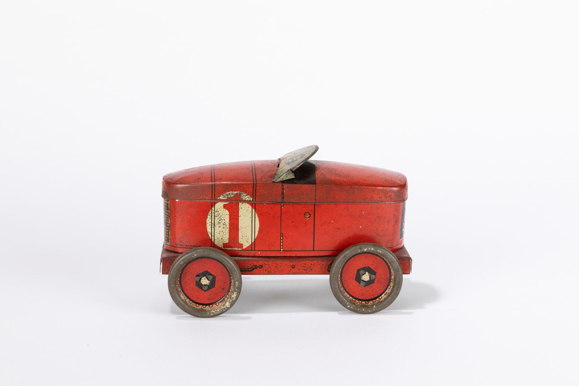 De Andreis Marseille - Car-shaped cookie box - Image 2 of 3