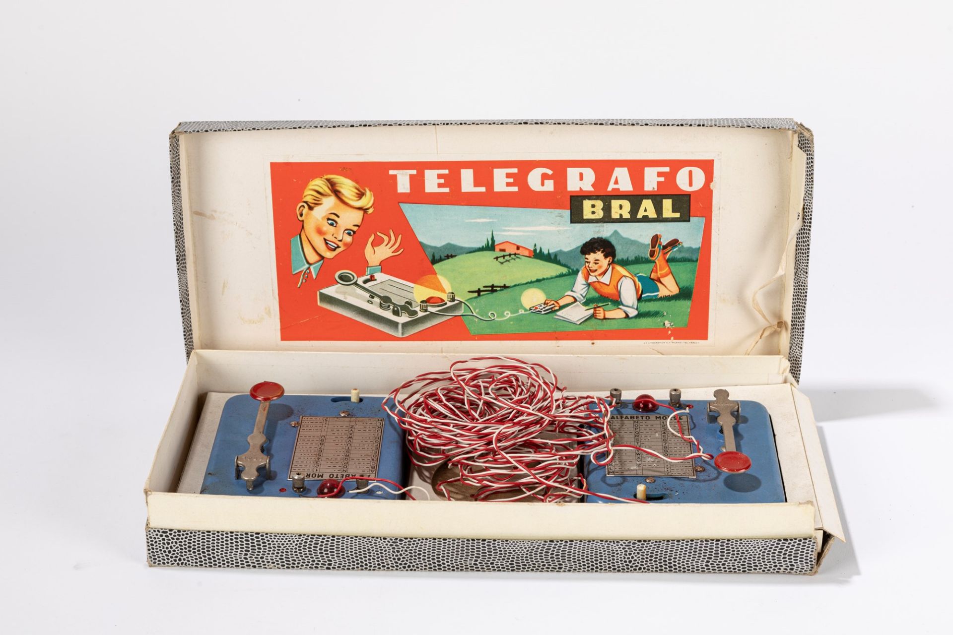 BRAL - Rare telegraph game, 50's