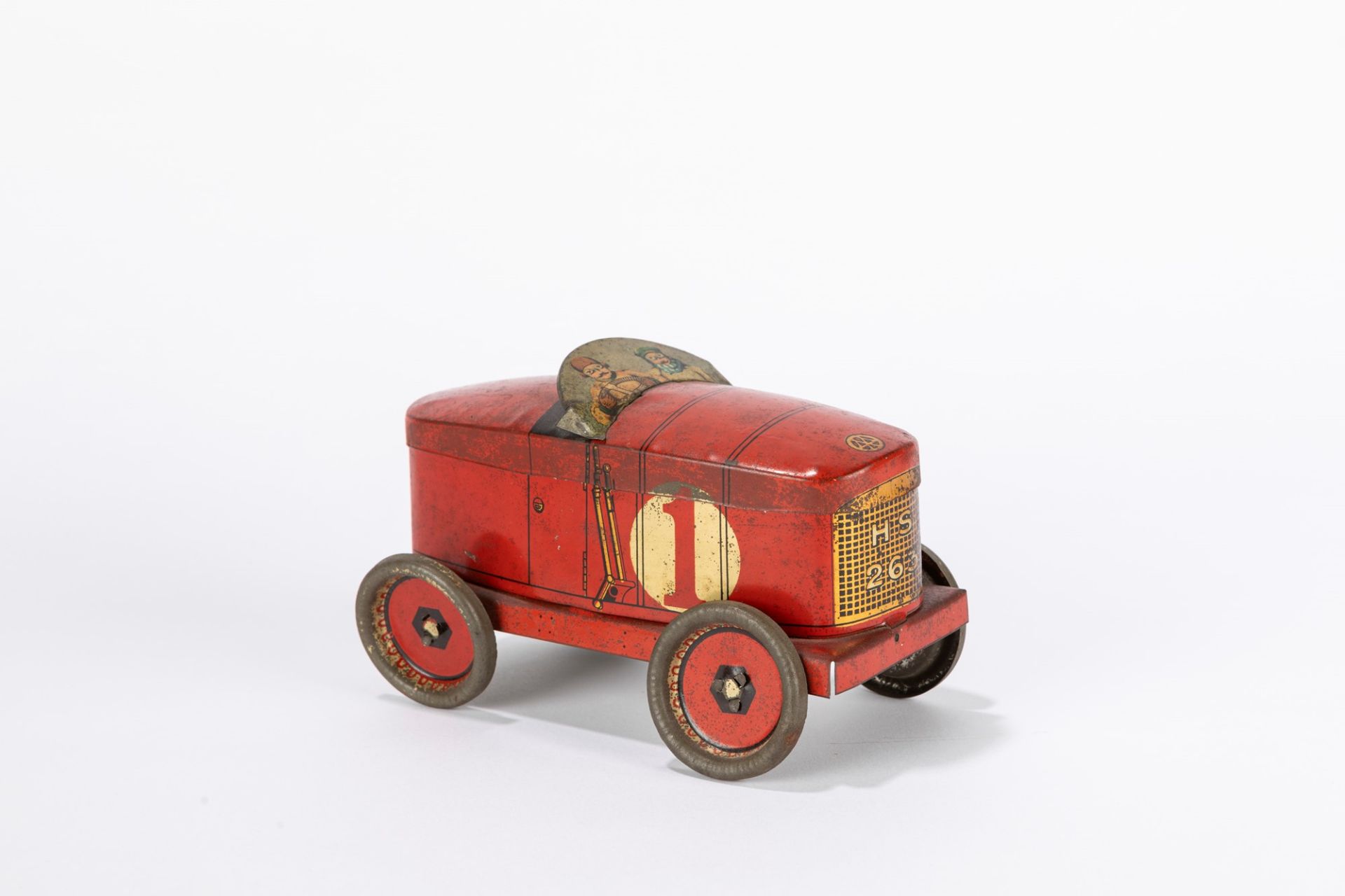 De Andreis Marseille - Car-shaped cookie box