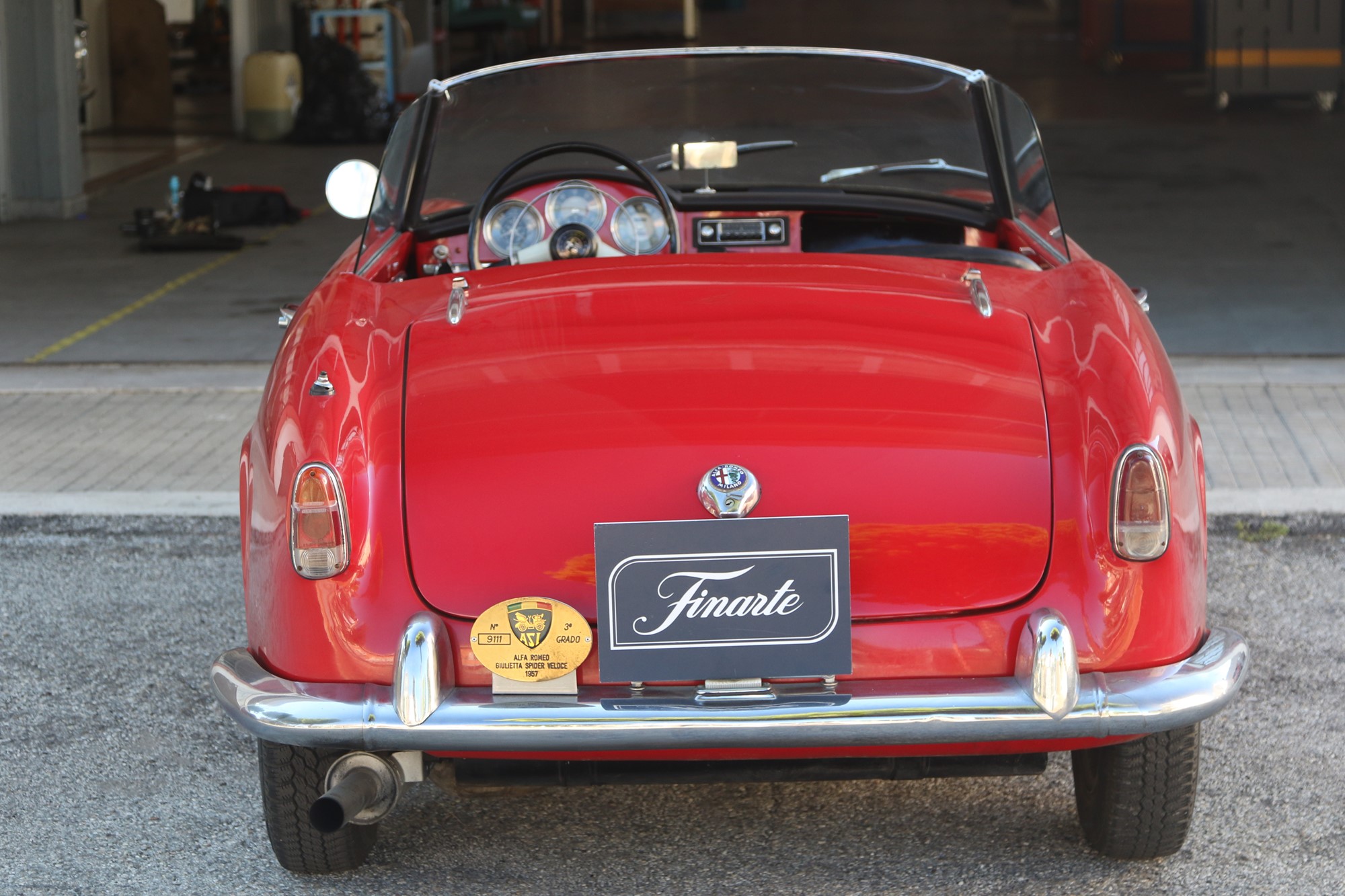 1957 Alfa Romeo Giulietta spider veloce (Pinin Farina) - Image 8 of 15