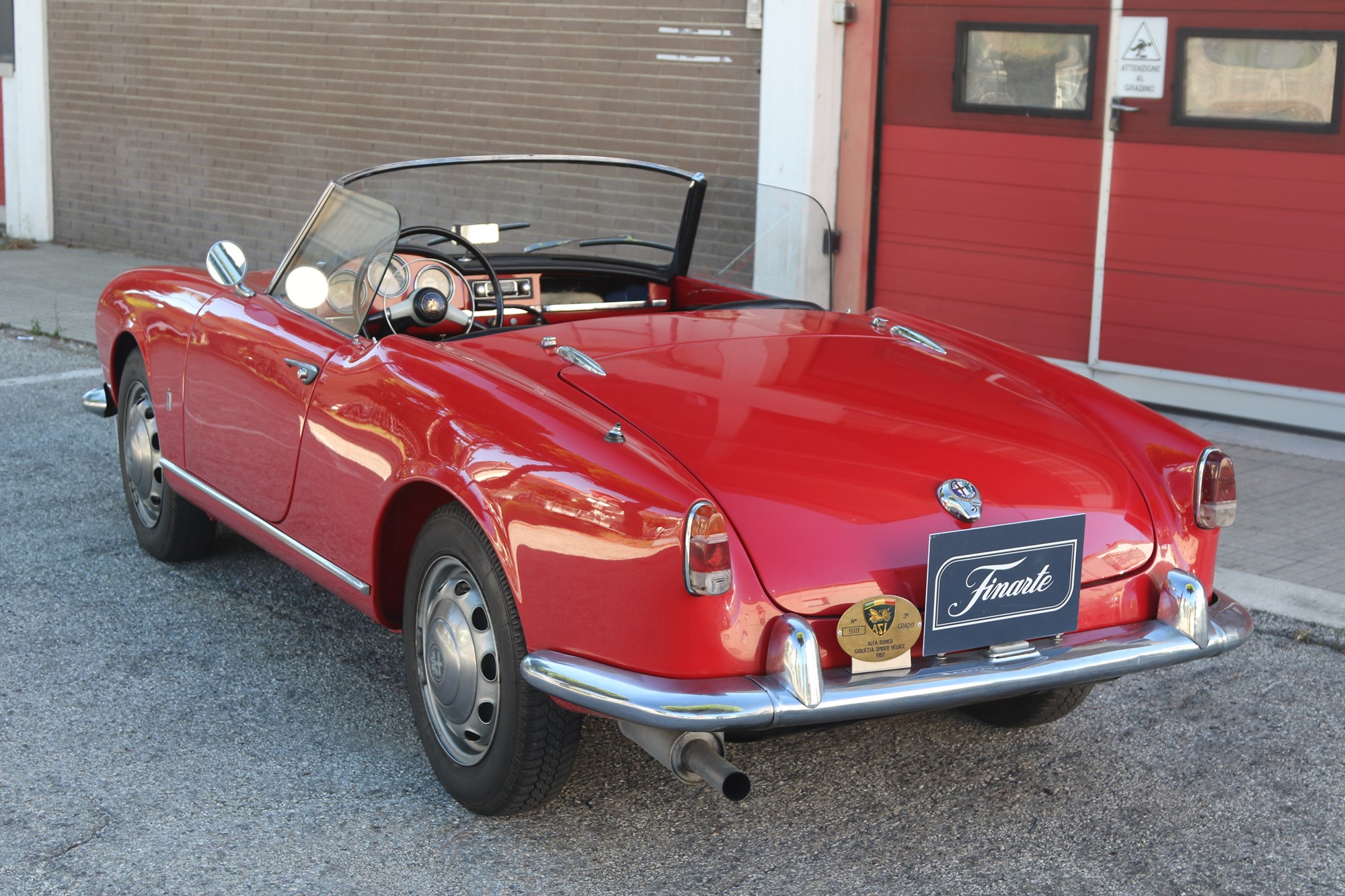 1957 Alfa Romeo Giulietta spider veloce (Pinin Farina) - Image 5 of 15