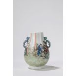 A Famille Rose "Hu" vase. China, Republic Period (1912-1949)