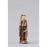 ☼ An ivory carving of a wise man. China, 19th century
