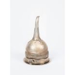 Chiseled silver wine funnel, hallmarks for London 1822