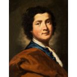 Vittore Ghislandi, detto Fra Galgario (Bergamo 1655-1743) - Half-length portrait of a young man, wi