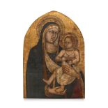 Maestro di Mezzana (attivo a Firenze nel secolo XIV) - Madonna with Child