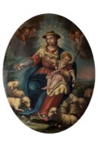 Scuola italiana, secolo XVIII - Madonna with Child