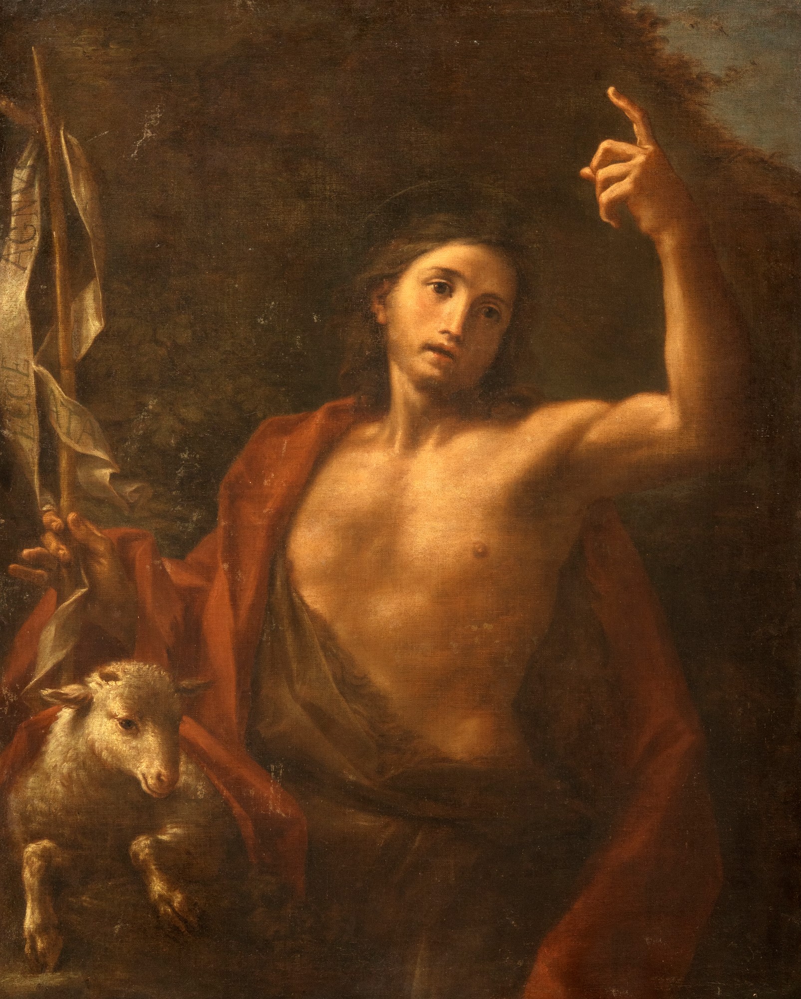 Francesco Mancini (Sant'Angelo in Vado 1679-Roma 1758) - St. John the Baptist