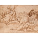 Scuola italiana, fine secolo XVI - inizi secolo XVII - Fall of St. Paul