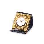 Luxor World Time and Alarm purse watch, 60s