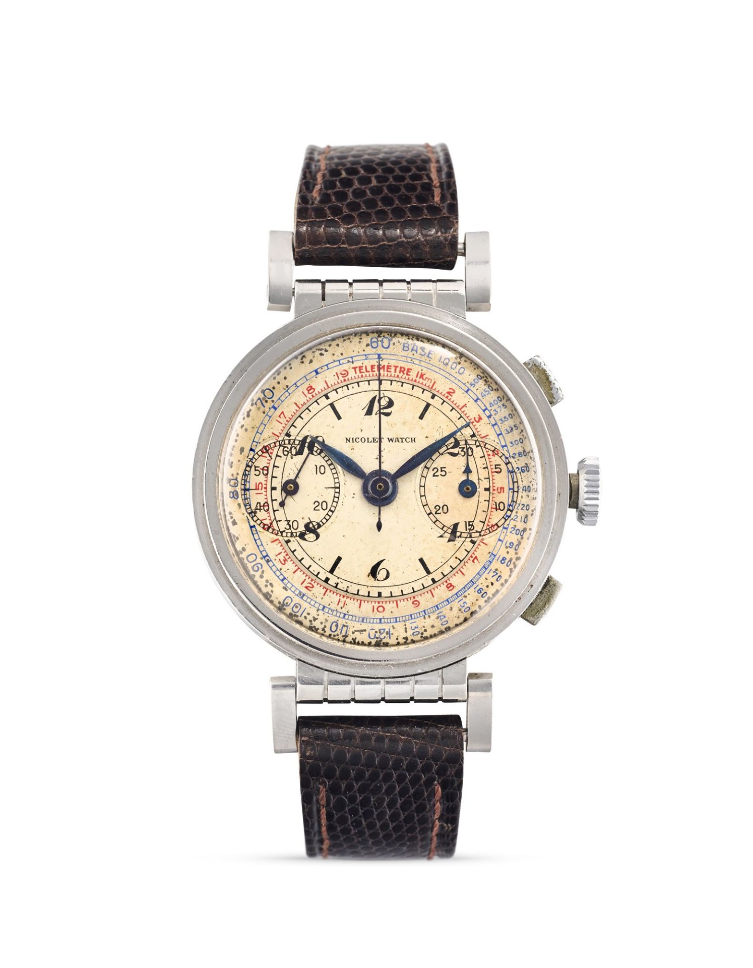 Nicolet chronograph, 40s