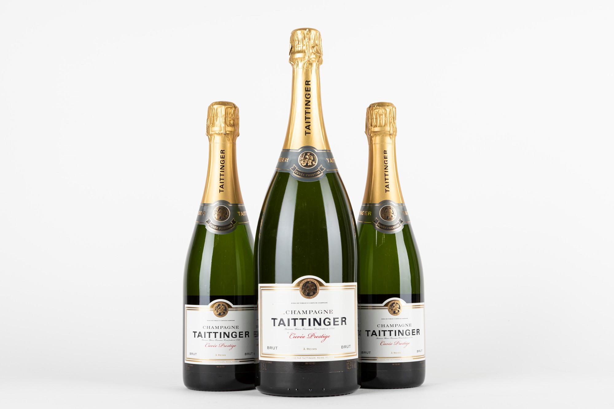 France - Champagne / Taittinger Cuvee Prestige (2 BT, 1 MG)