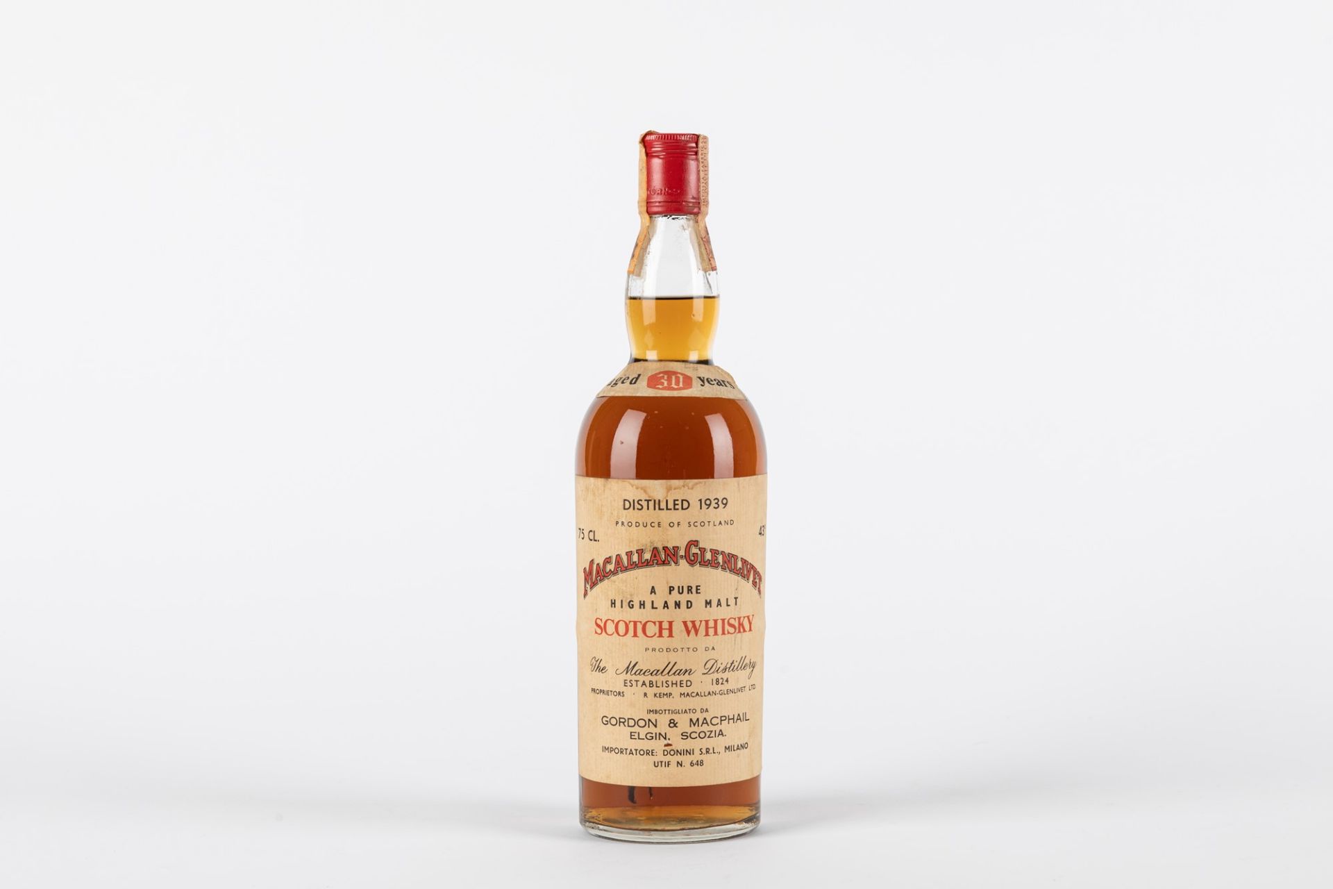 Scotland - Whisky / Macallan Glenlivet 30 YO 1939