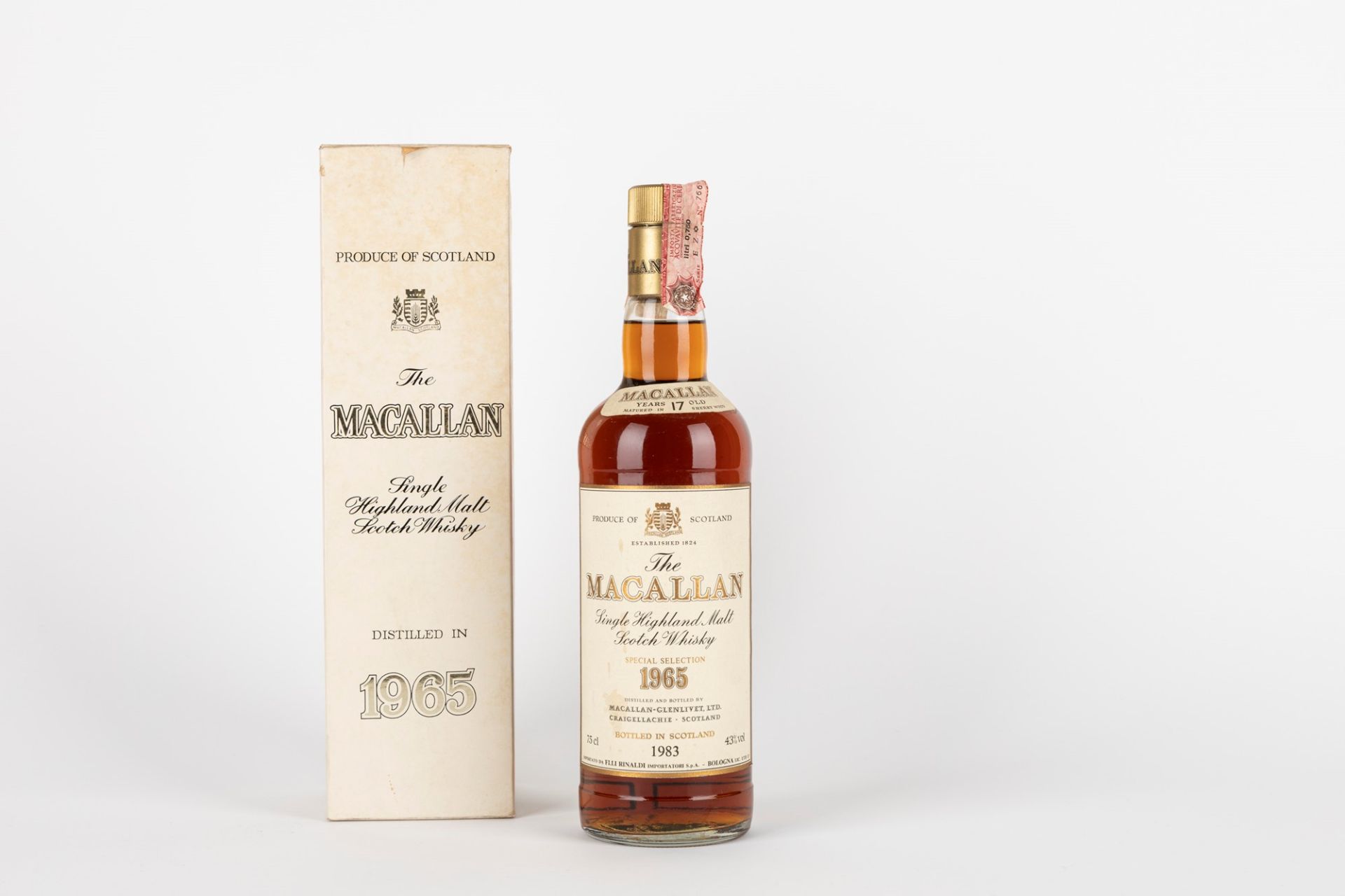 Scotland - Whisky / Macallan Special Selection 17 YO (1965-1983) 1965