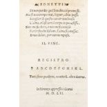 NO LOT - Burchiello, Domenico - The Sonnets of Burchiello