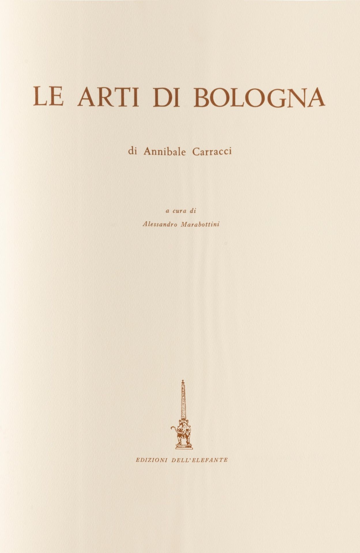Carracci, Annibale - The Arts of Bologna