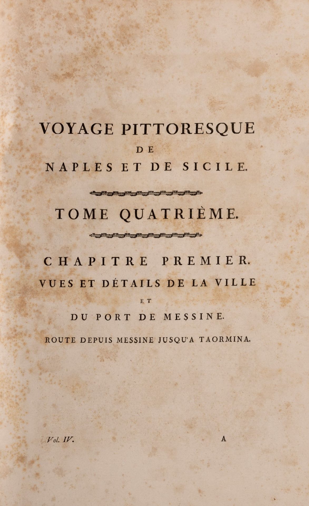 Naples - Sicily - Illustrated - Saint - Non, Jean Claude Richard - Voyage Pittoresque de Naples et S