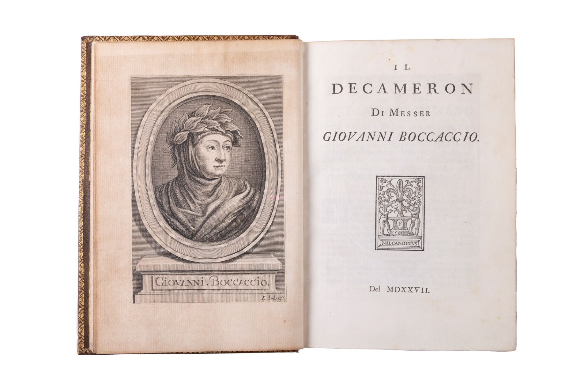 Boccaccio, Giovanni - The Decameron by Messer Giovanni Boccaccio. Of 1527.