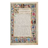 Manuscript - Venice - Loredan Leonardo, Doge - Customs commission