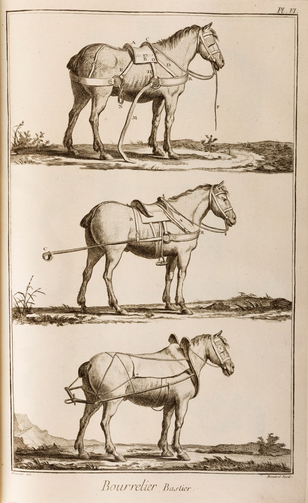 Diderot, Denis - d'Alembert, Jean-Baptiste Le Rond - Encyclopédie, ou Dictionnaire raisonné des scie - Image 9 of 19