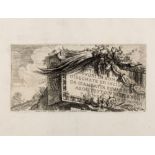 Engravings - Piranesi, Giovanni Battista - Roman antiquities outside Rome drawn and engraved by Giam