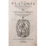 Platone - Ficino, Marsilio - Divini Platonis Opera Omnia Marsilio Ficino interpreter