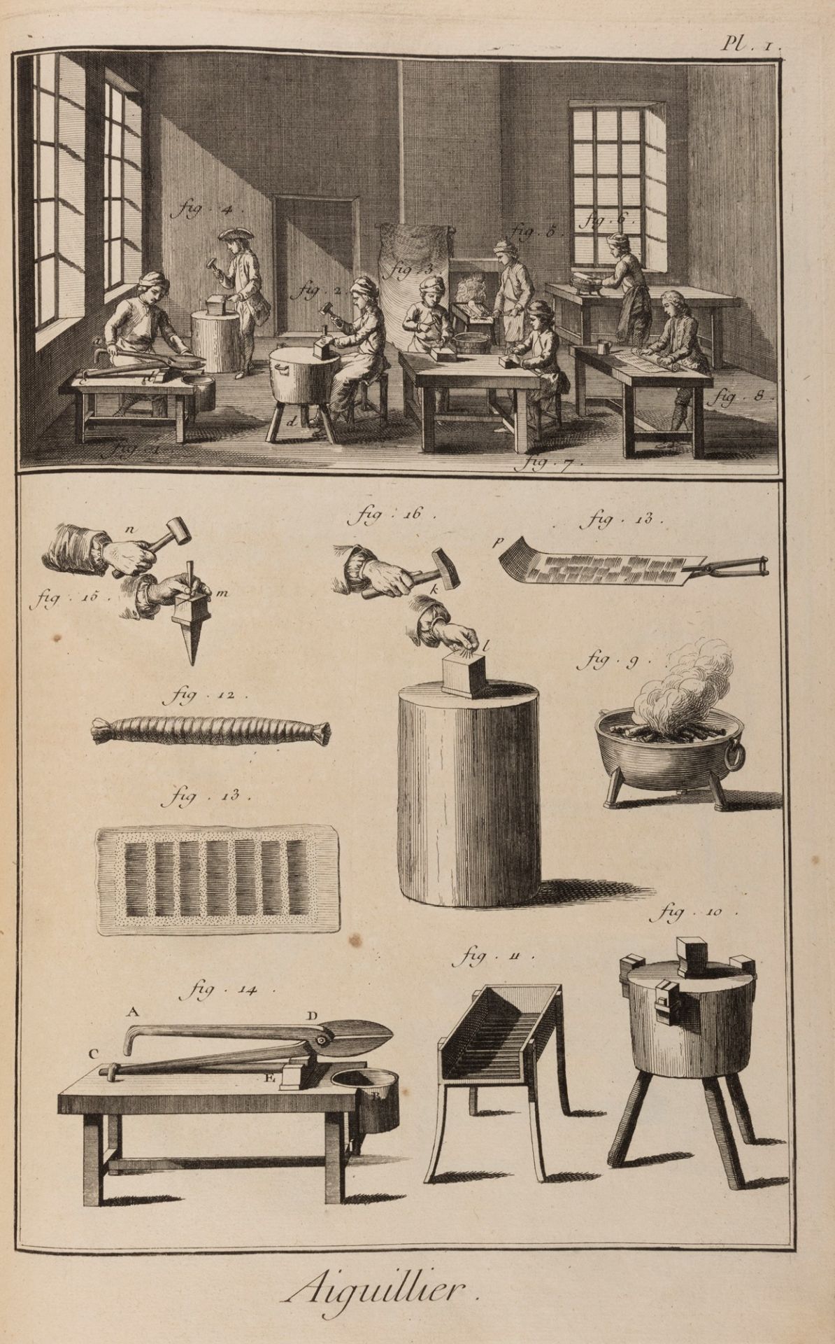 Diderot, Denis - d'Alembert, Jean-Baptiste Le Rond - Encyclopédie, ou Dictionnaire raisonné des scie - Image 5 of 19