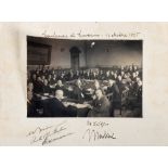 Autographs - Mussolini, Benito - Photograph in b/w
