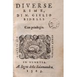 Bidelli, Giulio - Different rhymes