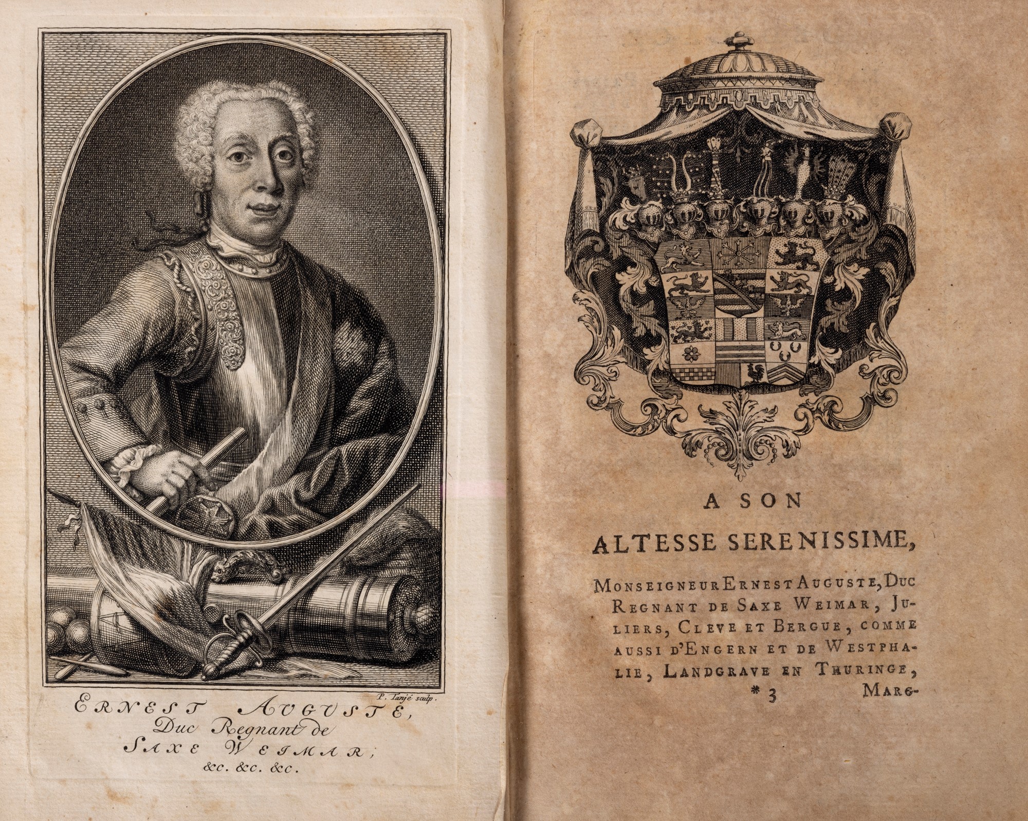 Buddeus, Jean François - Traitè de L'Atheisme et de la superstition par feu. Me Jean François Buddeu - Image 2 of 2