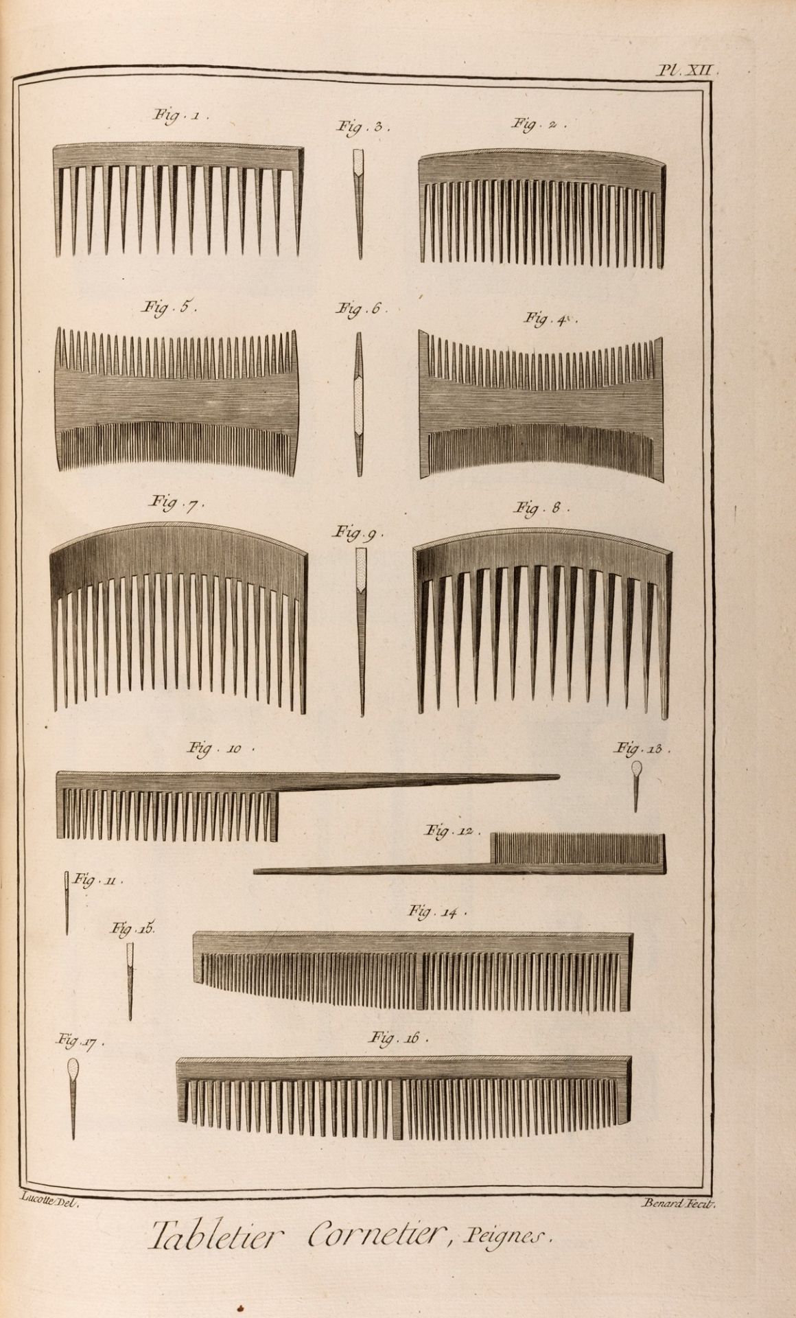 Diderot, Denis - d'Alembert, Jean-Baptiste Le Rond - Encyclopédie, ou Dictionnaire raisonné des scie - Image 17 of 19