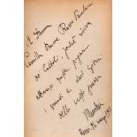 Autographs - Mussolini, Benito - My War Diary