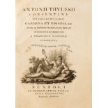 Telesio, Antonio - Carmina et epistolae quae ab editione neapolitana exulant praefigitur auctoris vi