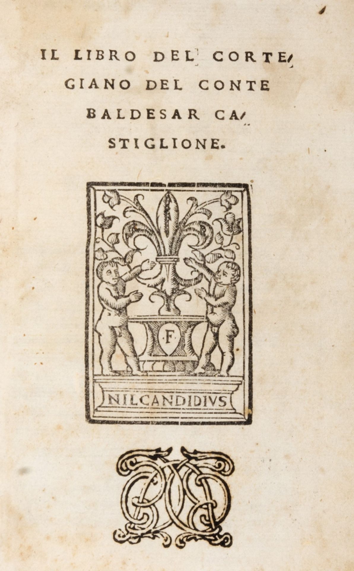 Castiglione, Baldassarre - The Book of the Courtier - Image 2 of 2