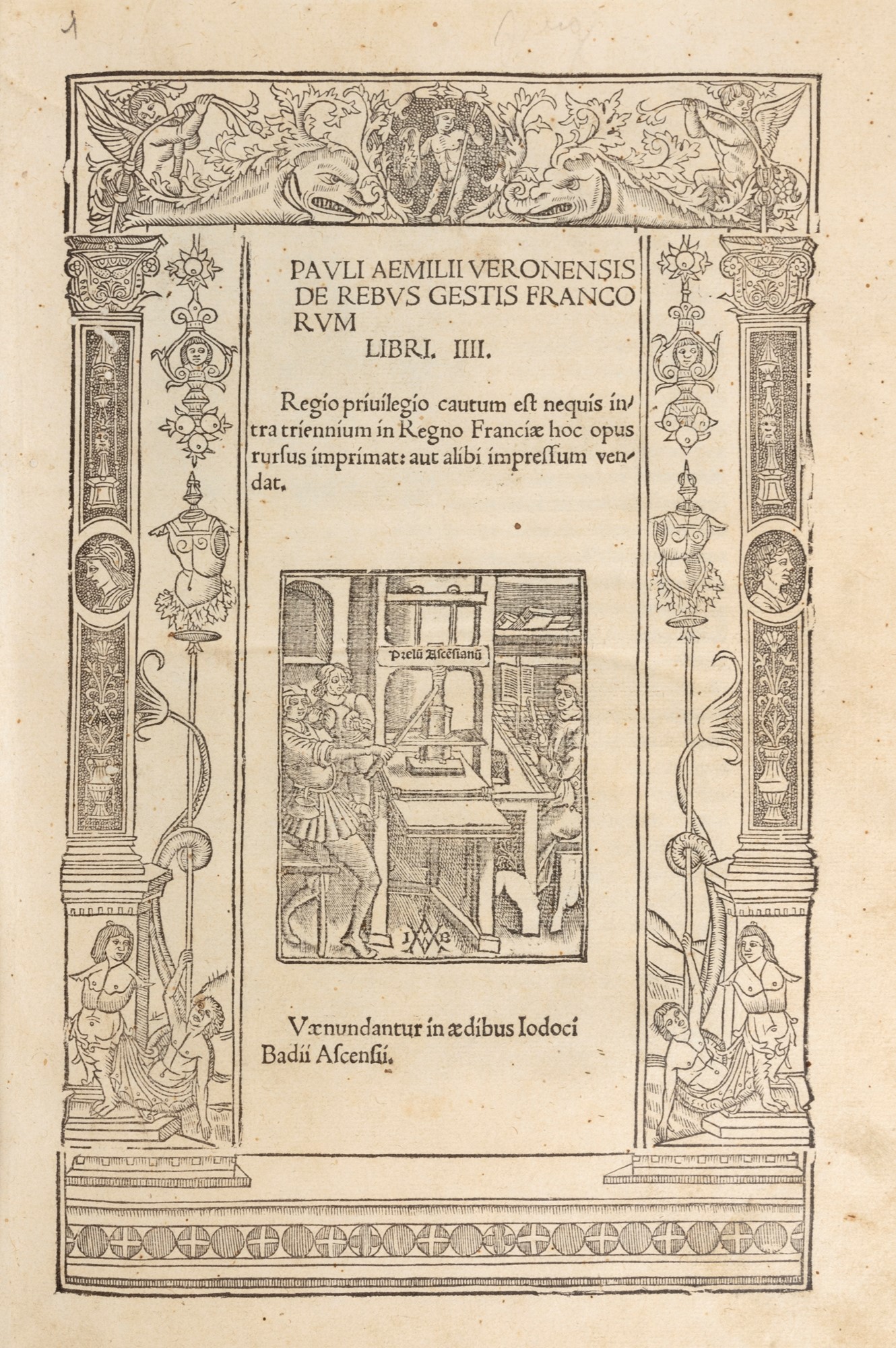 Pauli Aemilii Veronensis De rebus gestis Francorum libri III