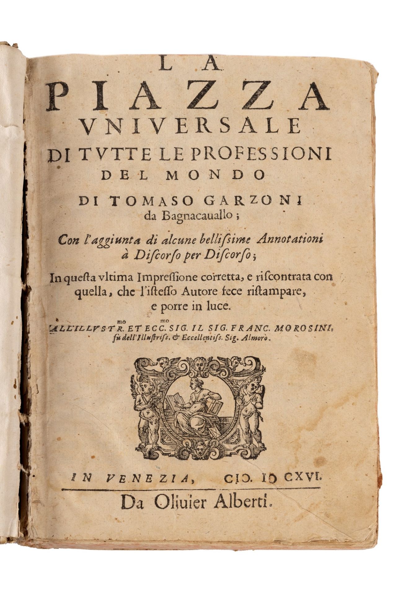 Garzoni, Tommaso - The universal square of all the professions of the world