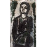 Mario Sironi (Sassari 1885-Milano 1961) - Figura , 1947 ca.