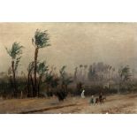 Joseph Haimann (Milano 1828-Alessandria d'Egitto 1883) - Wind in the palms, 1875