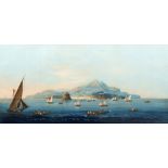 Attributed to V. D'Esposito (Neapolitan School mid-nineteenth century) - Ischia Island