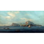 Attributed to V. D'Esposito (Neapolitan School mid-nineteenth century) - Isle of Capri