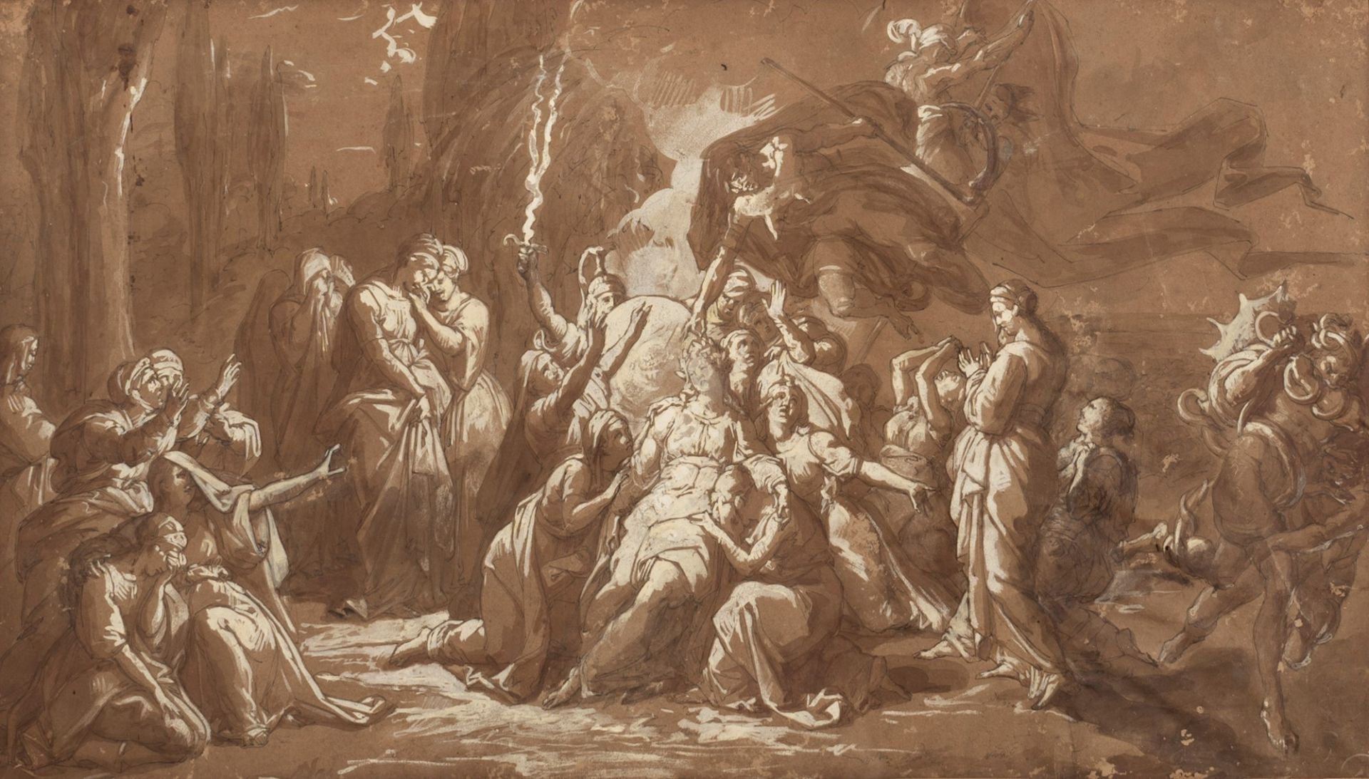 Francesco Podesti (Ancona 1800-Roma 1895) - Mythological scene