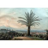 Attributed to Giuseppe Scoppa (active in Naples in the mid-nineteenth century) - View of Naples from