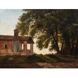 Joseph Haimann (Milano 1828-Alessandria d'Egitto 1883) - Chapel in the countryside