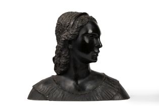 Attribuito a Quirino Ruggeri (Fabriano 1883- Roma 1955) - Portrait bust of Antonietta Belli, 20th ce