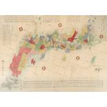 Map of Japan, early 20th century
