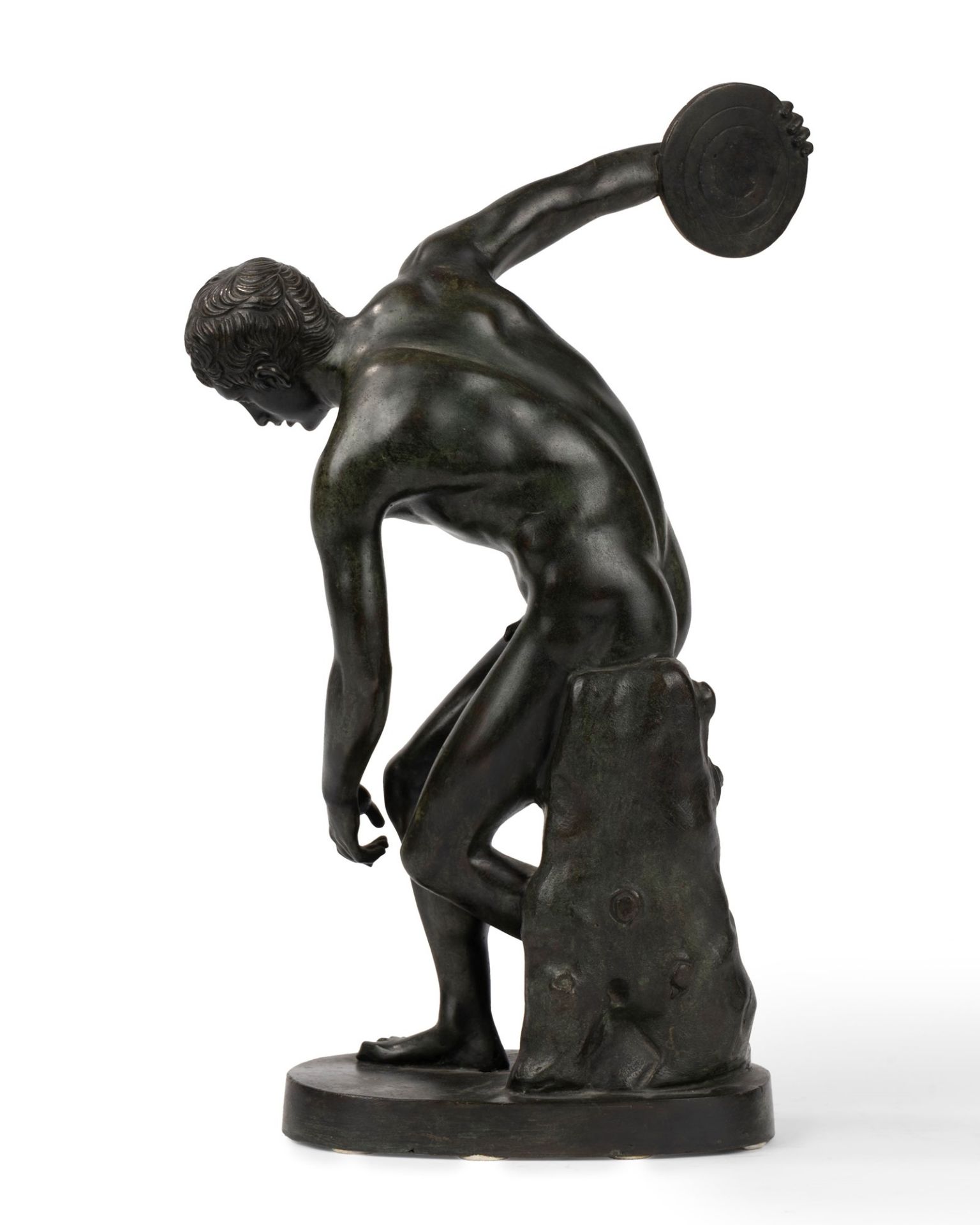 Bronze discobolus, 20th century - Image 2 of 4