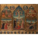 Imitator of Fra Angelico - Triptych with scenes from the Passion of Christ