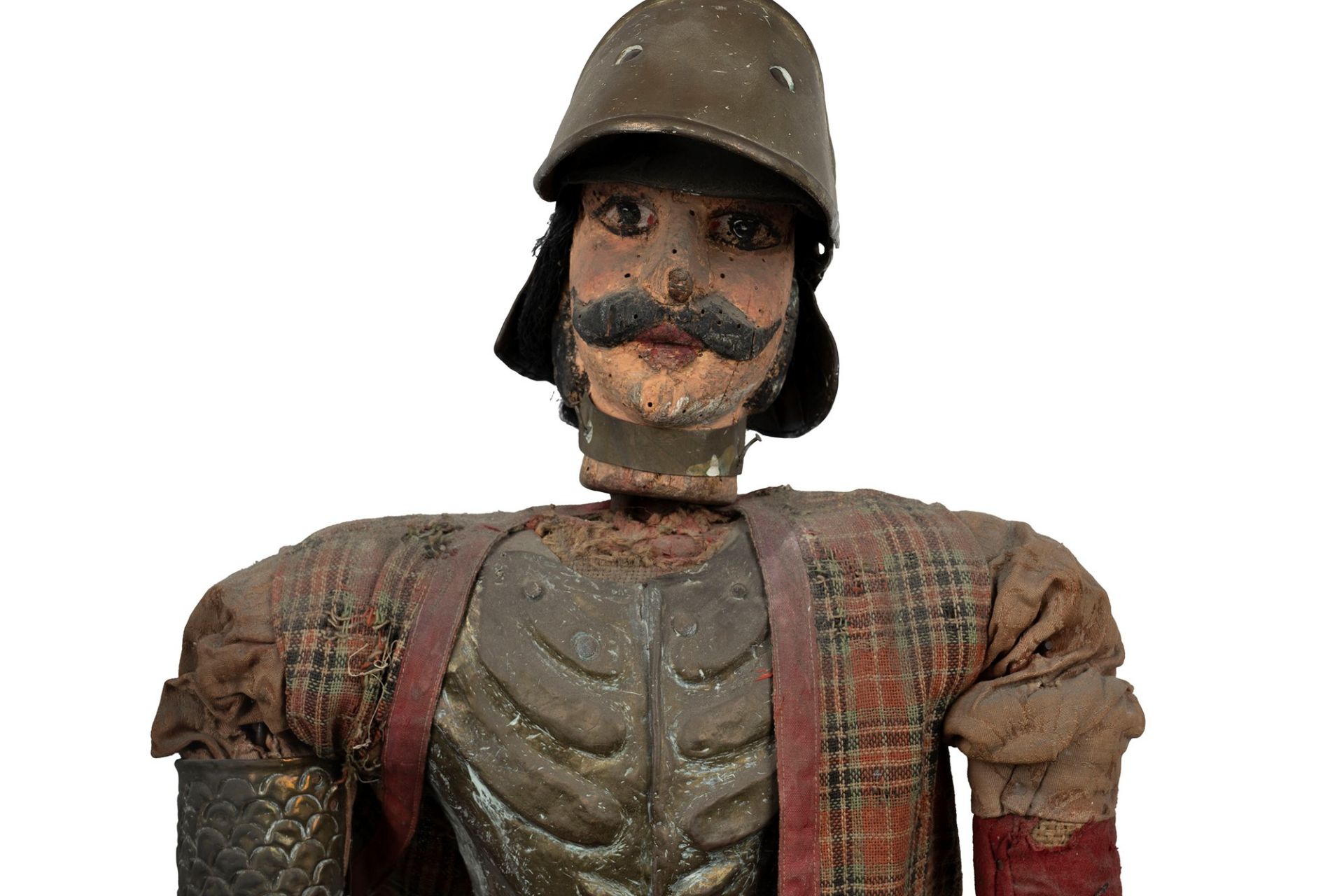 Sicilian puppet depicting a paladin, Catania late 19th century - Image 3 of 4