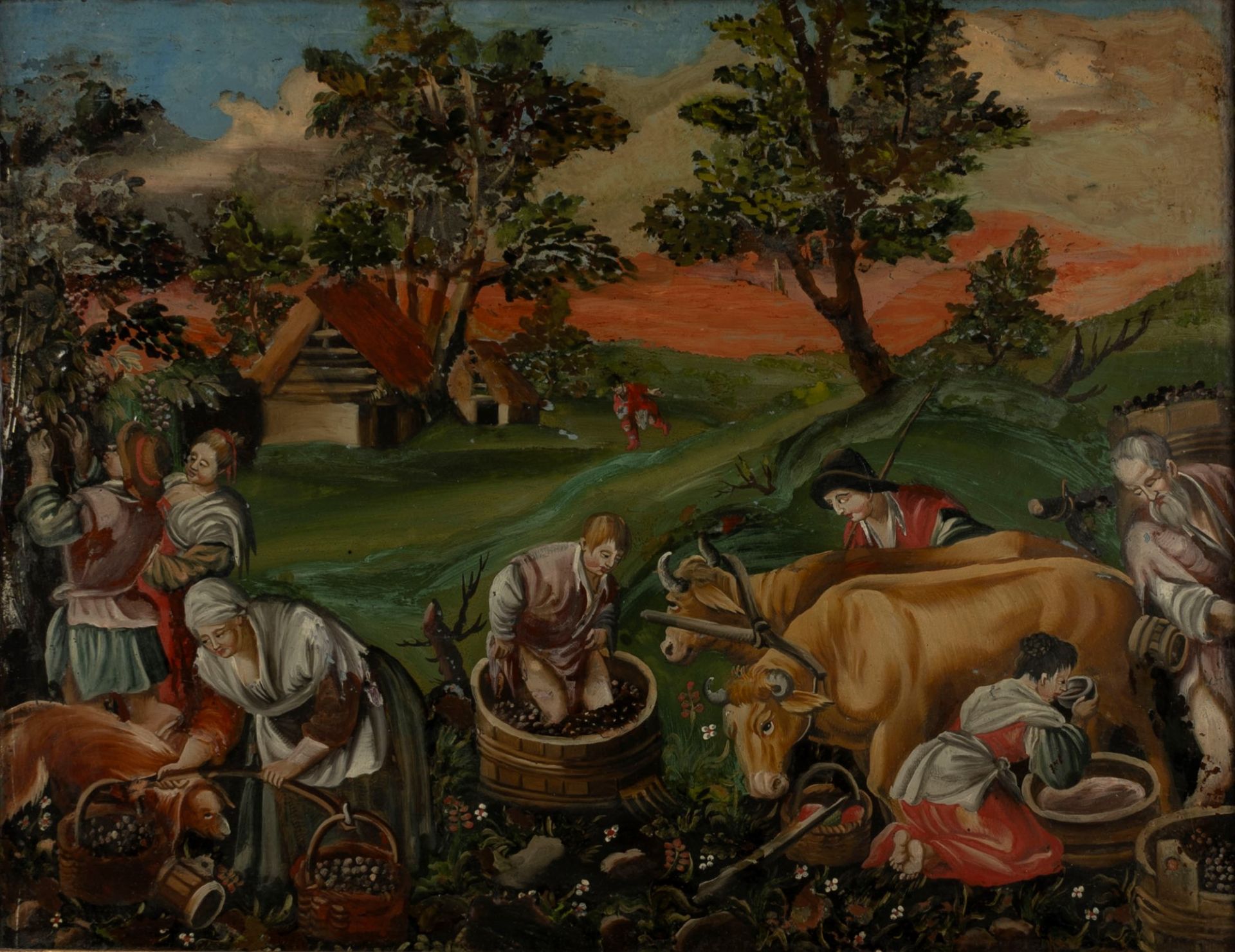 Follower of the Bassano - Series of the four seasons: Spring, Summer, Autumn and Winter - Bild 8 aus 12